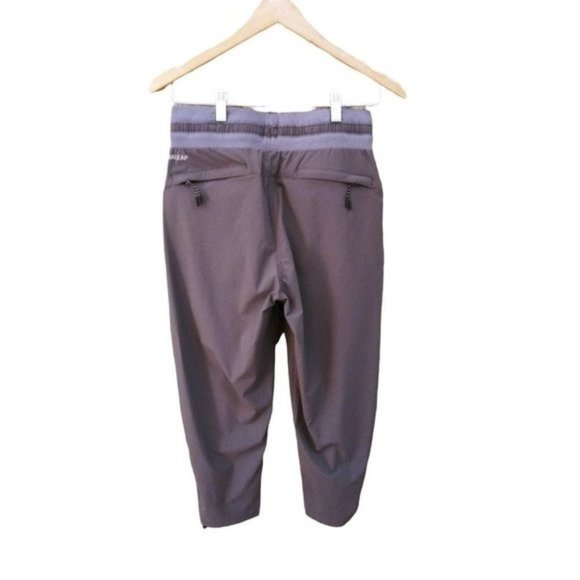 nwt Women's Grey Elastic Waist Lightweight Capris UPF 50+ - Picture 4 of 13